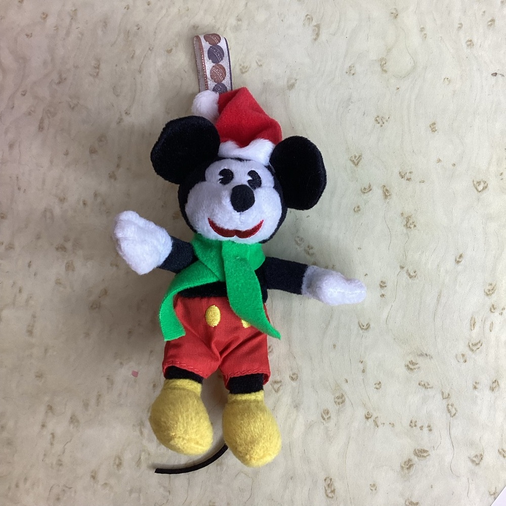 Disney The Brass Key Mickey Mouse Plush Christmas Tree Ornament